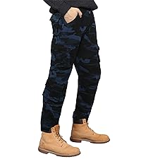 cargo pants Ck031 Camo Blue