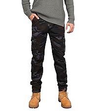 cargo pants Camo Black