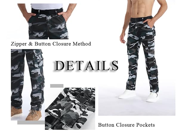 bojin cargo pants for men