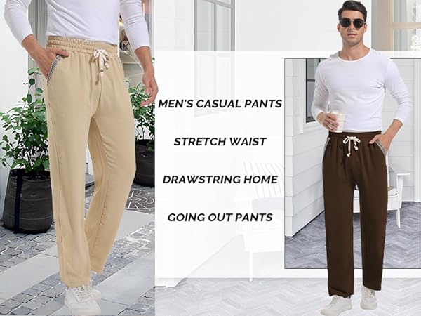 men''s casual pants