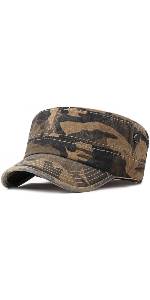 military army camo cedet hat cap men women summer camping fishing outdoor sun visor hats caps cotton