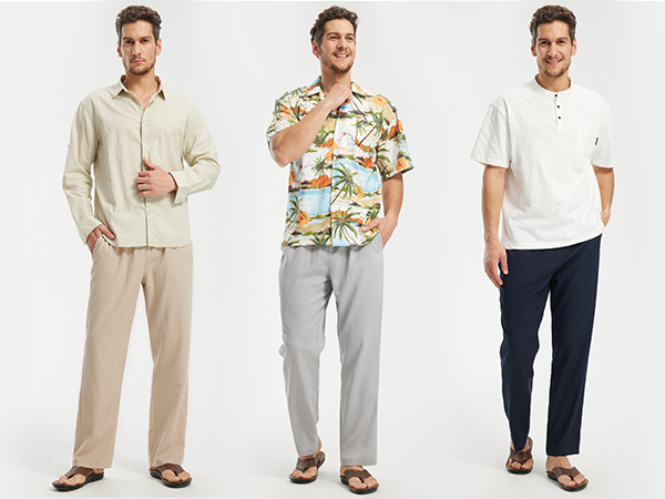 mens linen pants