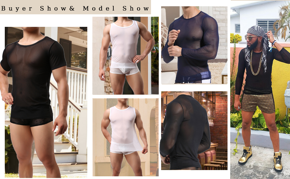 Sexy Men''s Underwear Shirts 