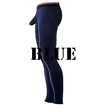 Men''s Thermal Underwear Pants Thermal Bottoms Long Johns Bottoms Blue