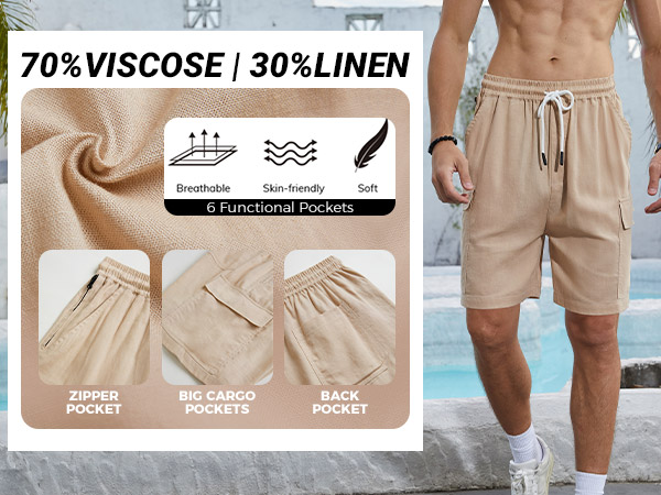 drawstring shorts men