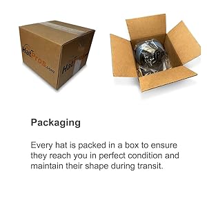 The Hat Pros packaging