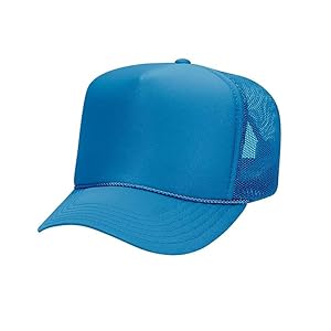 The Hat Pros High Crown Mesh Back Trucker Hat