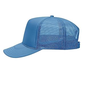 The Hat Pros High Crown Mesh Back Trucker Hat