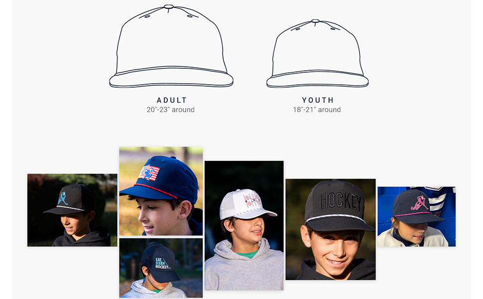 hockey hat sizes