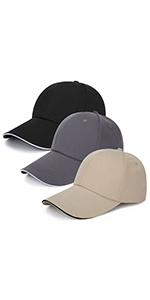 baseball cap 3pack