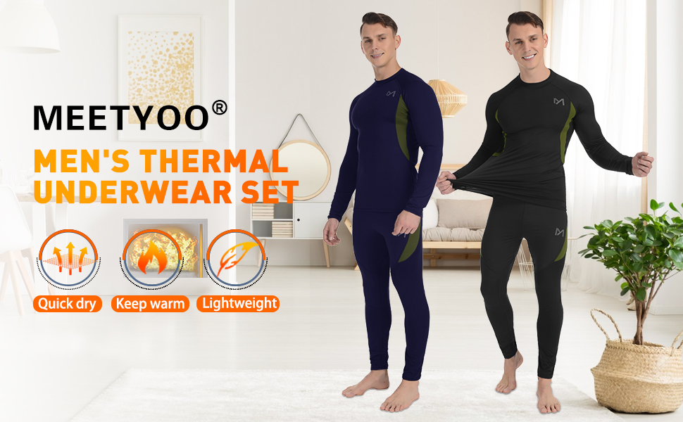 Men''s Thermal underwear set