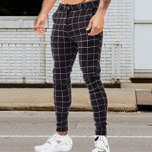 plaid pants for men