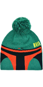 Star Wars The Mandalorian Boba Fett Winter Beanie Officially Licensed by Concept One Multicolored