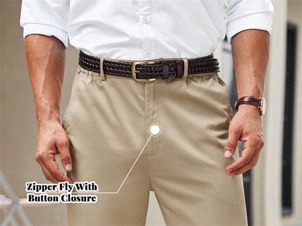 mens pants expandable waist