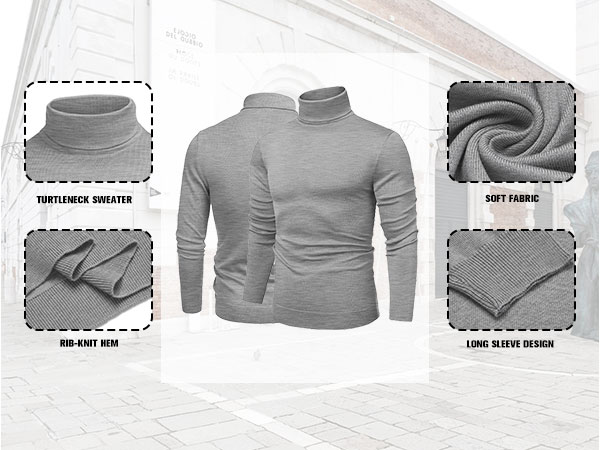 Men&#39;s  Turtleneck Sweaters LWX