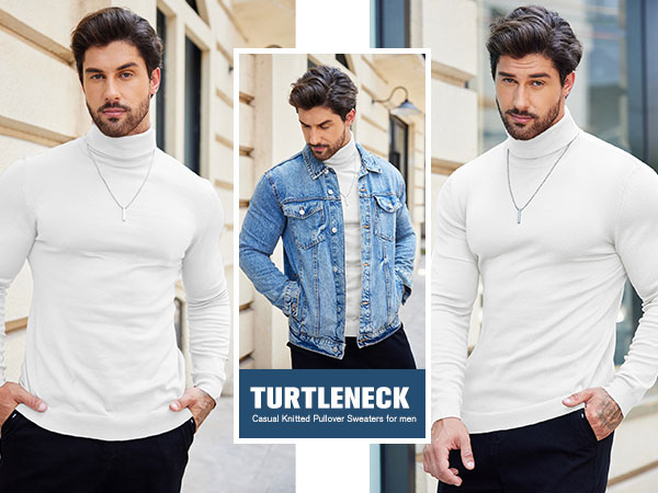 Men&#39;s  Turtleneck Sweaters LWX