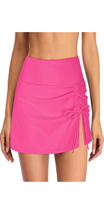 High Waisted Bathing Suit Skirt Bikini