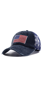 american flag navy hat