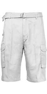 Galaxy by Harvic Mens Basic Cargo Shorts