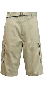 Galaxy by Harvic Mens Basic Cargo Shorts