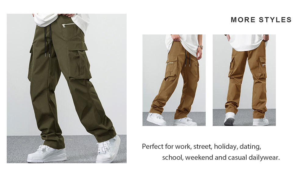 Drawstring Waist Pants