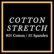 Cotton Stretch, 95% Cotton / 5% Spandex