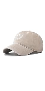 Cute Heart Baseball Cap