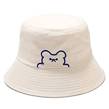 Bucket Hats for Women Wide Brim Summer Travel Packable Cotton Bucket Beach