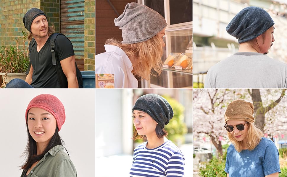 summer hemp beanie for men and women