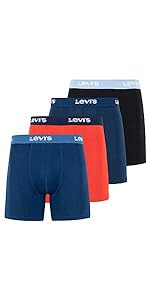 Levi&#39;s Microfiber Boxer Brief 4 Pack