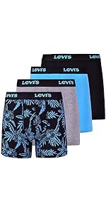 Levi&#39;s Stretch Boxer Brief for Men 4 Pack