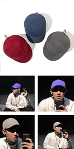 Quick Dry Baseball Cap Short Brim Hat Cooling Dad Hats Running Sport Caps Waterproof Short Bill Cap