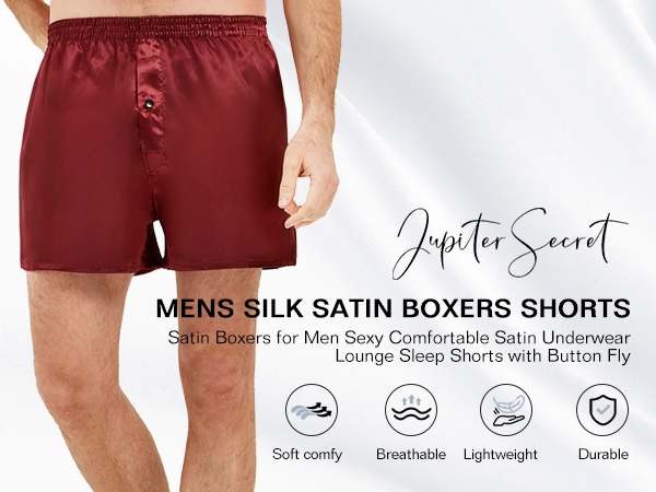 satin boxers