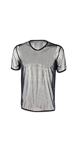 mesh men&#39;s shirts