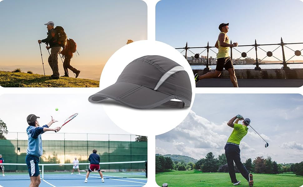 Connectyle mens fishing hat  hiking hat golf hat sports cap for men women running hat