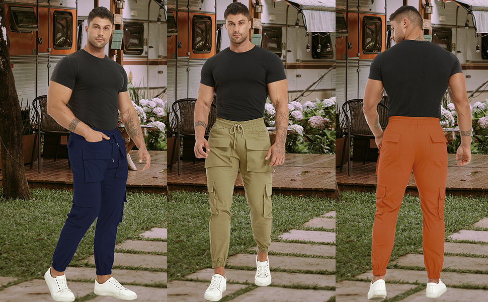 mens cargo pants slim fit