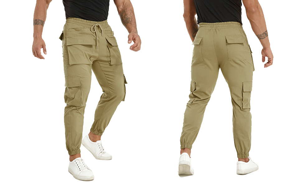 men cargo pants with pockets