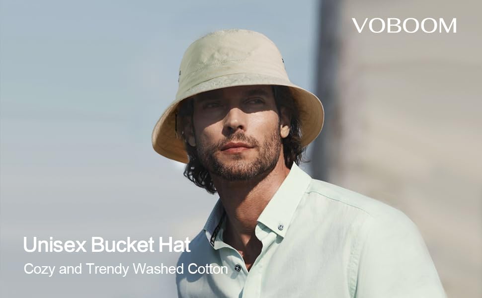 cotton bucket hat