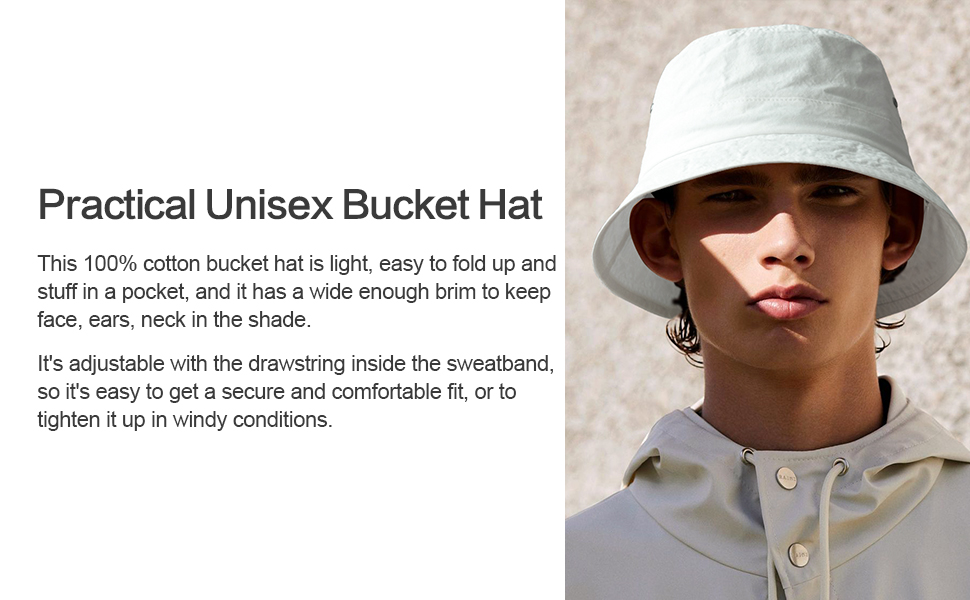 unisex bucket hat