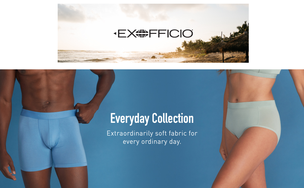 ExOfficio Everyday Collection, Extraordinarily soft fabric for every ordinary day