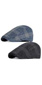 Qianuer newboy hats for men