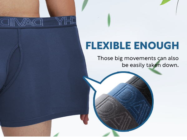 flexible boxer briefs waistband