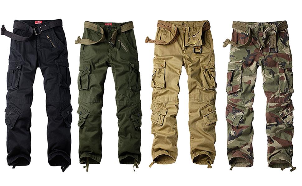 mens casual military cargo pants army green combat work pants for men tactical pants men