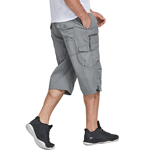 men capri shorts