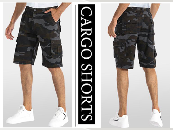 mens cargo shorts