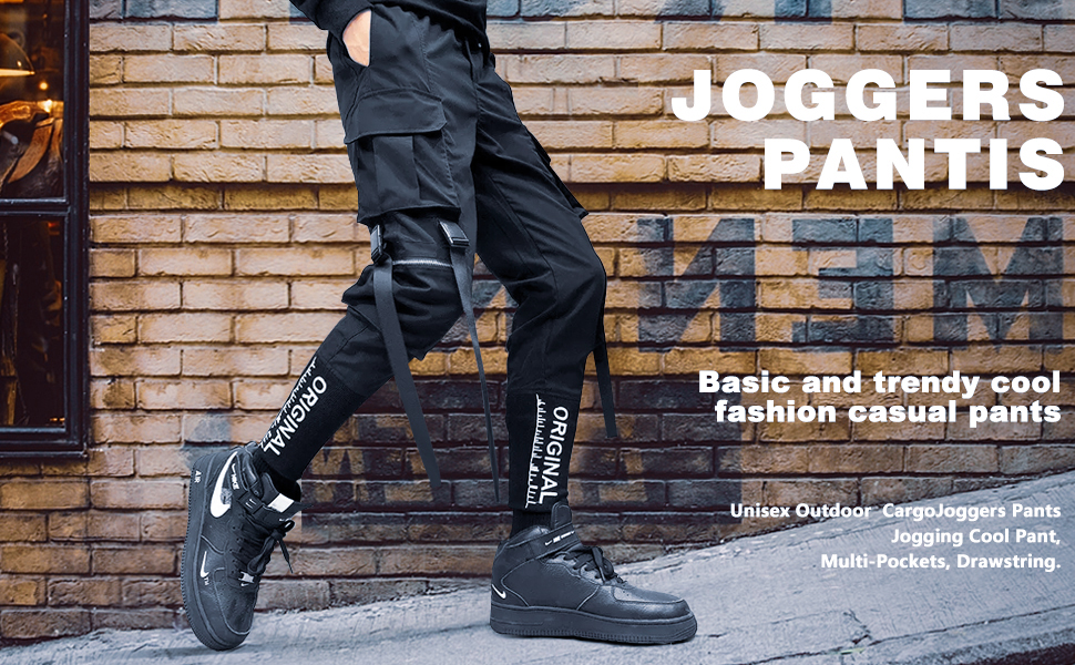 MEN WOMEN CARGO JOGGERS PANTS