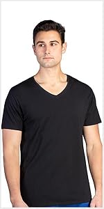 fishers finery mens v neck tee modal undershirt multi pack tees