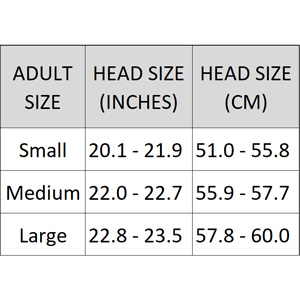 sizing chart