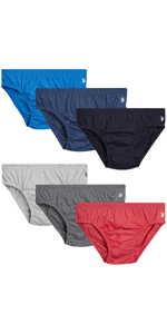 U.S. Polo Assn. Men''s Low Rise Briefs