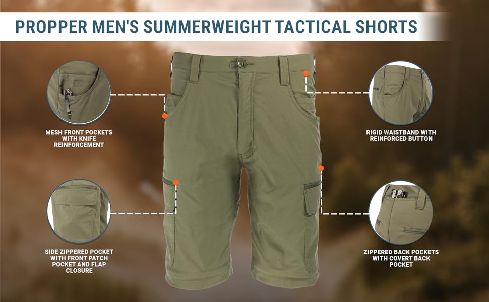 Summerweight Tactical Shorts